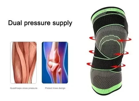 Rodillera elástica deportiva ajustable