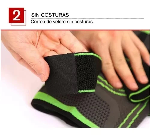 Rodillera elástica deportiva ajustable