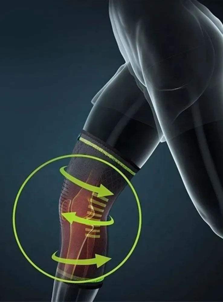 Rodillera elástica deportiva ajustable